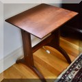 F14. Small cherry side table. 